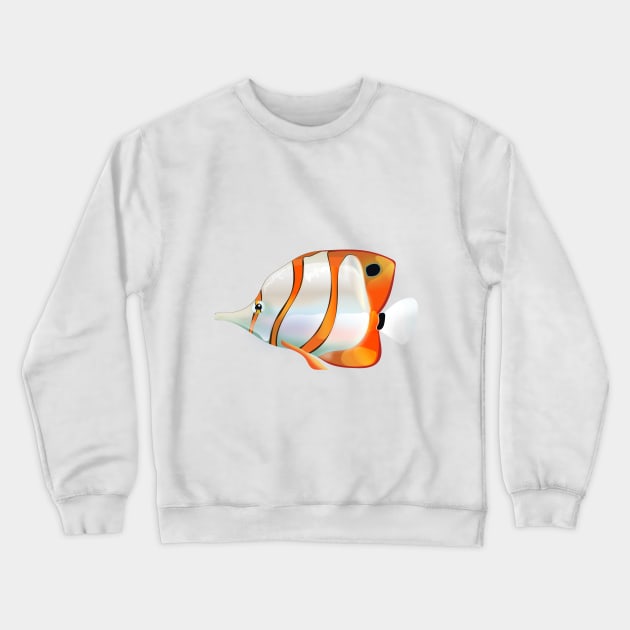 Angel Fish Crewneck Sweatshirt by nickemporium1